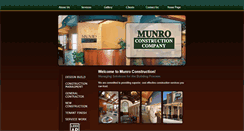 Desktop Screenshot of munroconstruction.com