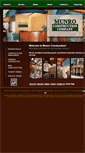 Mobile Screenshot of munroconstruction.com